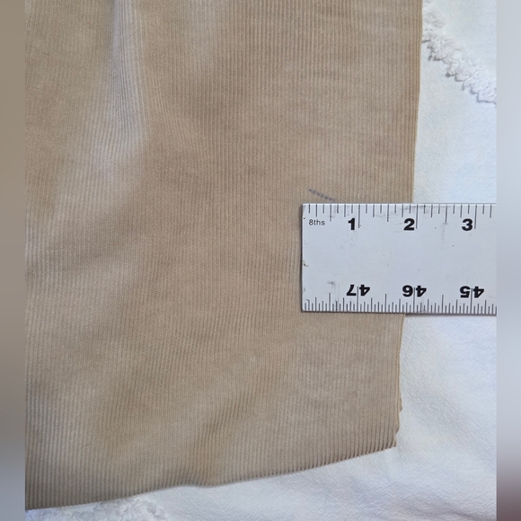 ​VTG BUM Equipment Tan Corduroy Pants Mid Rise Bootcut Y2k Coastal Grandma Sz 8 - Picture 13 of 13